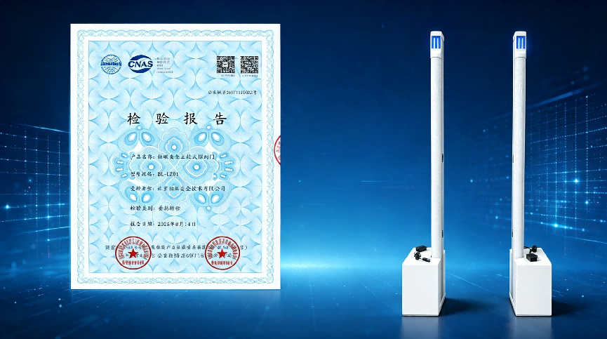 喜报｜铂联安全立柱式探测门 BL-LZ01 获公安部权威检测认证
